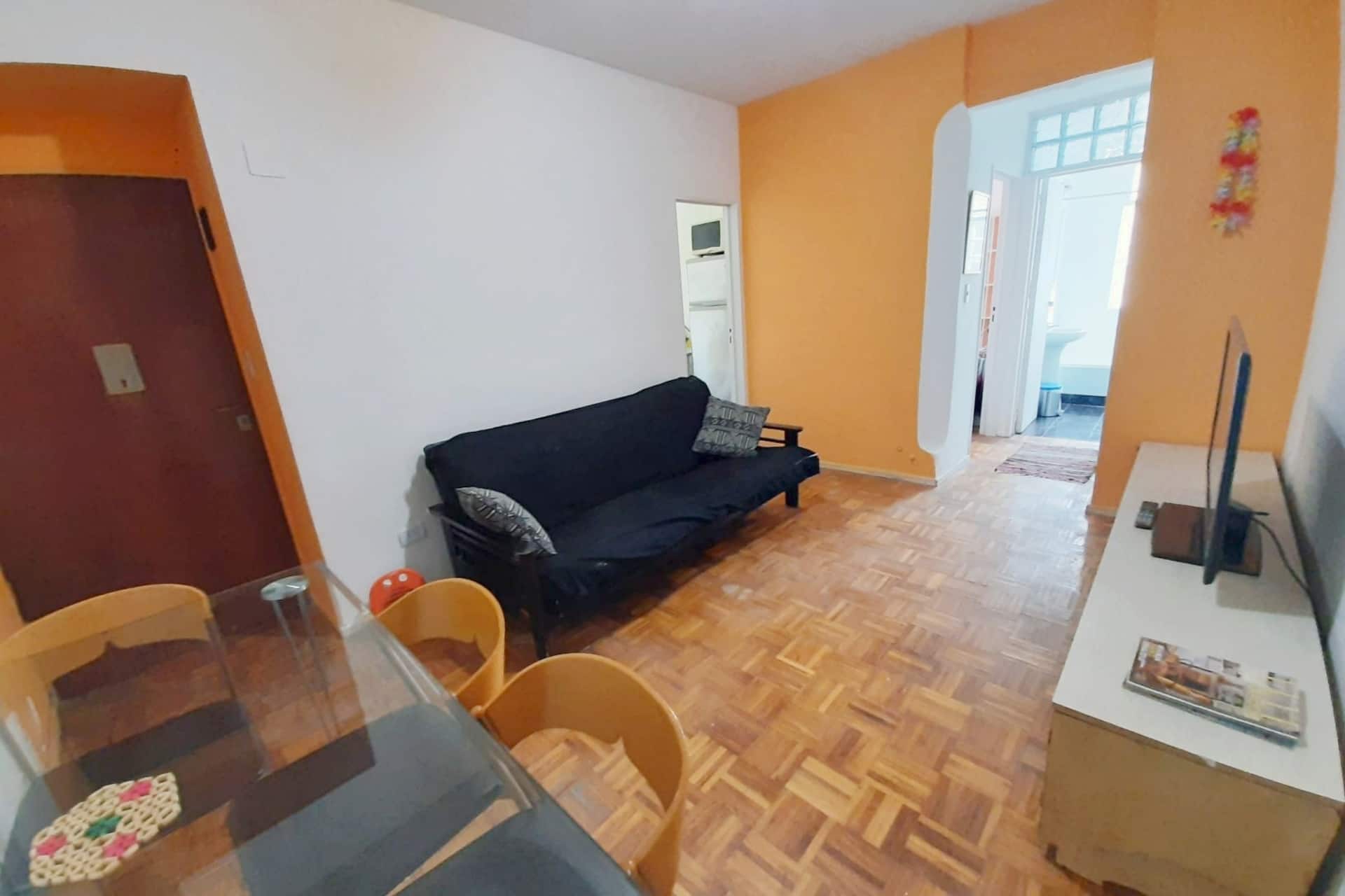 Apartamento de dois ambientes em Palermo com 1 quarto
