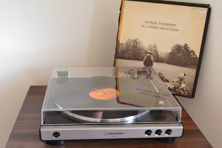 Une sélection bien pensée de disques vinyles