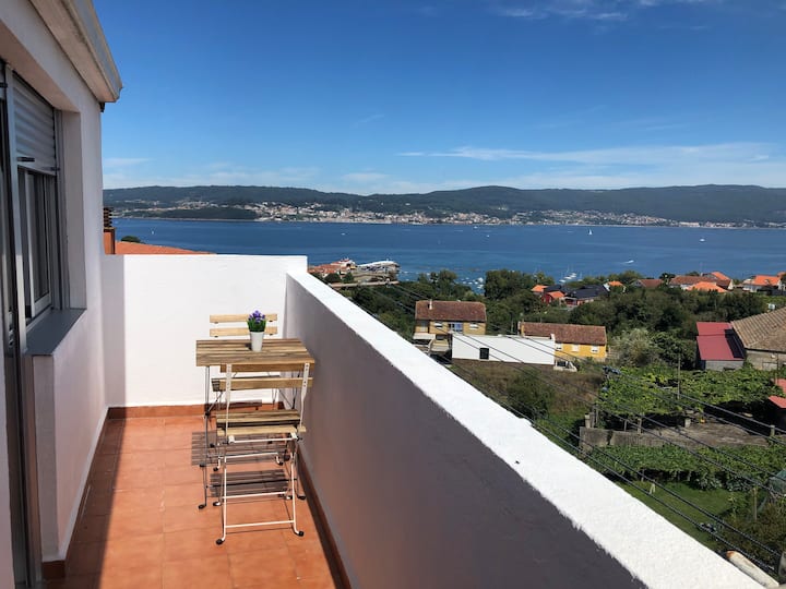 Lovely apartment with amazing sea view Apartments for Rent in Marín