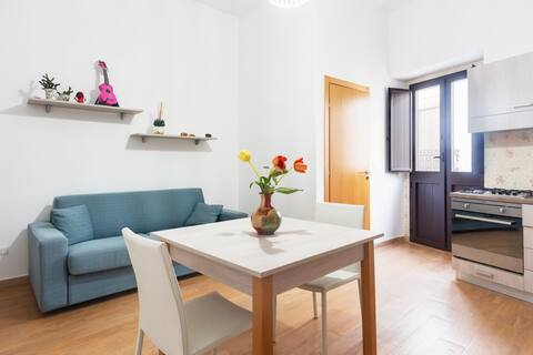 Studio apartment overlooking the historic center of Matino