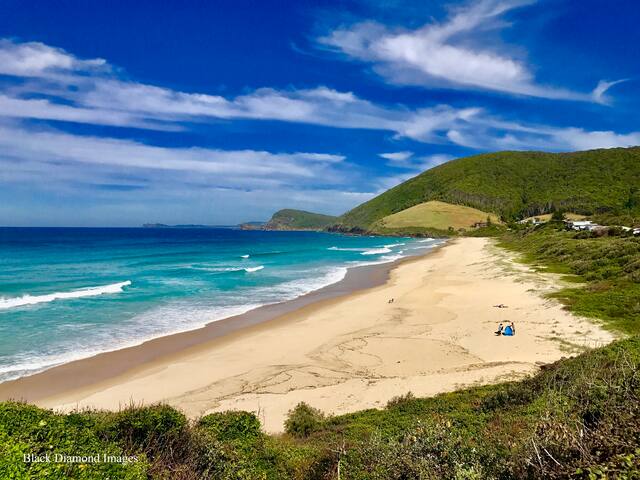 Sand on Blueys Beach – Dogs welcomed! 3 Bedrooms