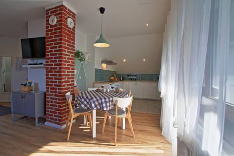 Big cozy apartment with terrace near river Gacka