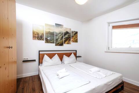 Modernes Apartment - Bergpanorama, Sauna & Netflix