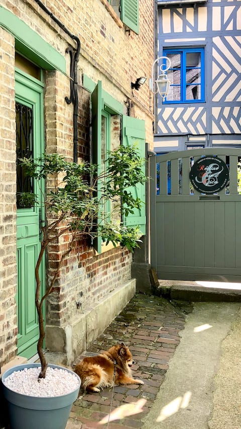 Top Airbnb: La Maison de Frédéric, Honfleur Center à Honfleur