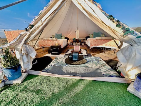 Pink Pony Yurt #1 w/Heater