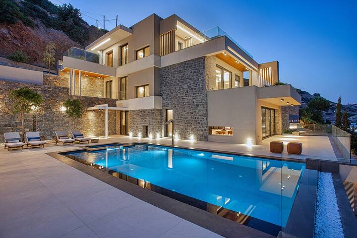 Hyperion Luxury Villa – live your Aegean Dream!💜 gallery image 3