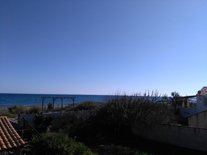 Villa Bord De Mer-vue Et Accès Direct à La Plage - Frontignan