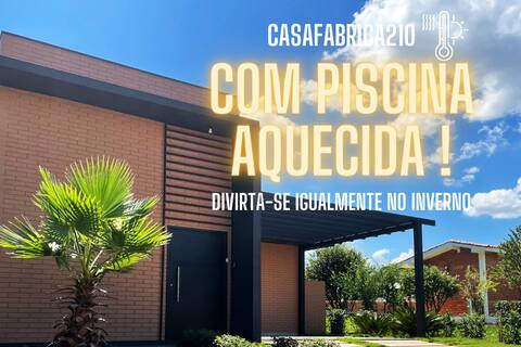#casafabrica210PISCINA AQUECIDA! Nice house. SHOW!