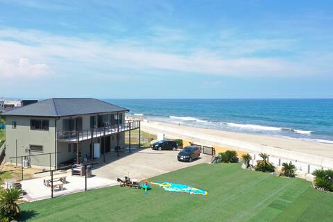 Right in front of the sea! A private oceanfront villa in Kashima, full of history and nature