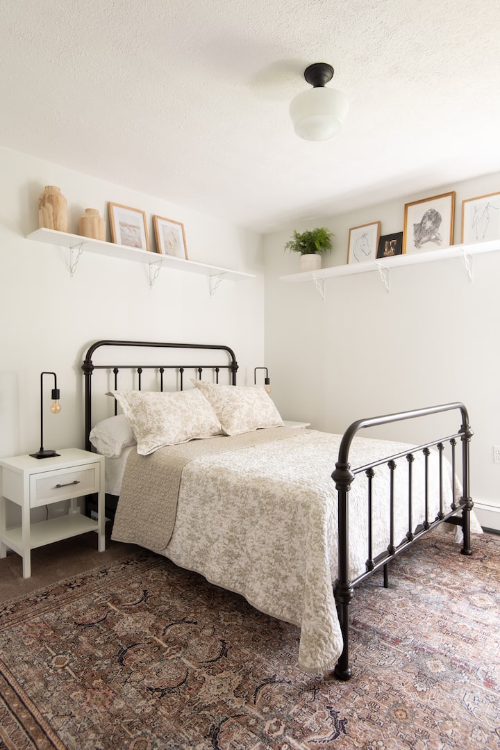 queen guest bedroom on main floor