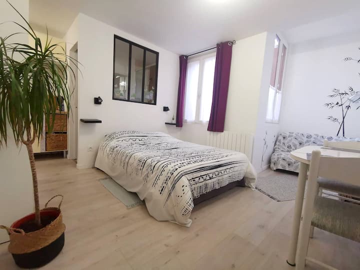 ☘ Studio à 5 Mn Des Ramblas - Toulouse