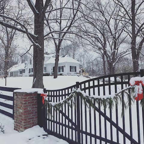 Home for the Holidays at this Farmhouse Estate