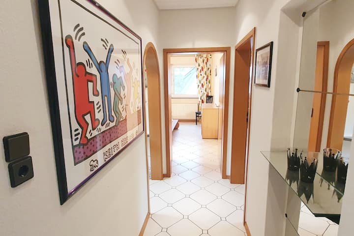 Gemütl. Apartment with good connections to the fairgrounds