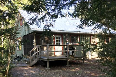 Hemlock Cabin: family friendly winter cabin