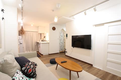 Evなし！Gallery House1 Wifi 帰国者歓迎/Amazon fireTV完備(2F)