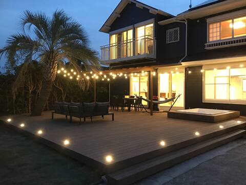 Luxurious private space near the sea in Kujukuri, rent the entire building! Private villa Kujukuri