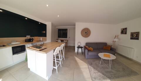 Fanny's apartment, close to Lyon and Techlid