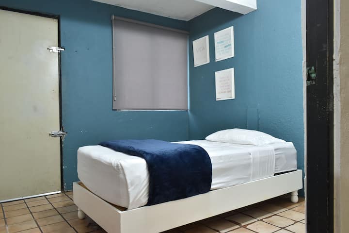 Comfortable personal bed.