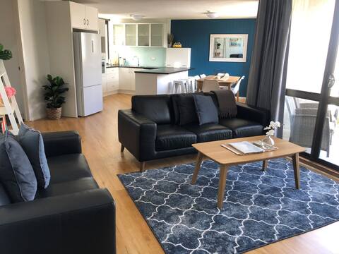 Just a stones throw from the beach