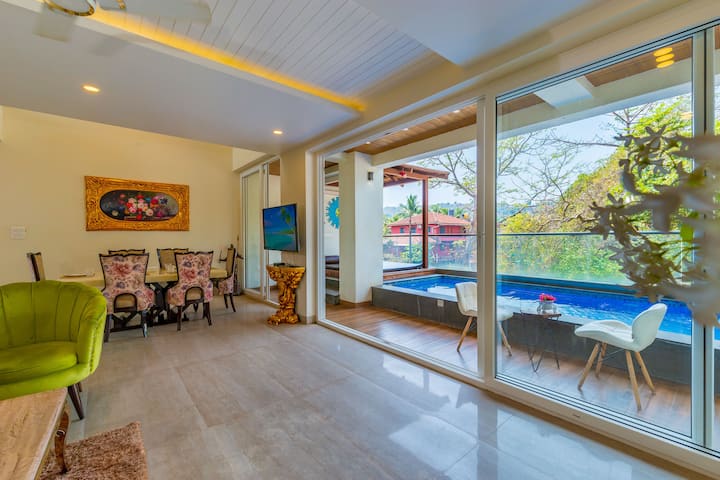 A Luxury 3bhk Duplex Apartment With A Private Pool - Goa