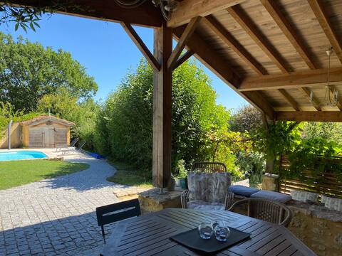Small country house with a pool