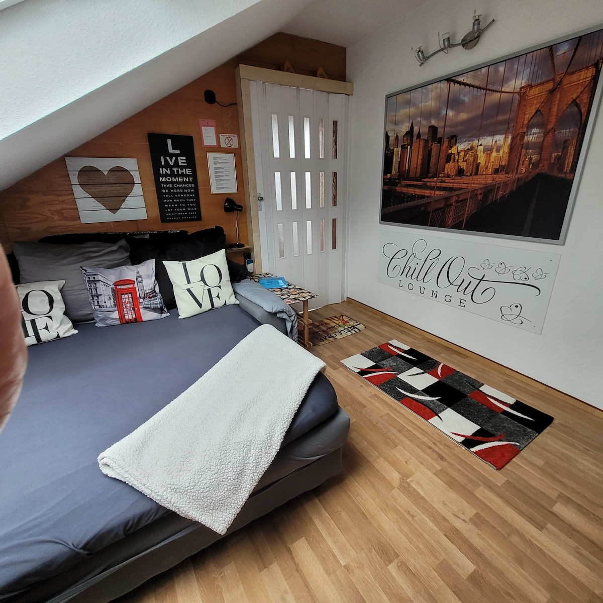 Top Airbnb: Apartment,best equipped+comfortable-near FRA+MESSE in Main Taunus Kreis