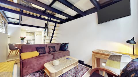 Top Airbnb: Nice Duplex in the heart of the Lyon 1er slopes à Lyon 1er Arrondissement