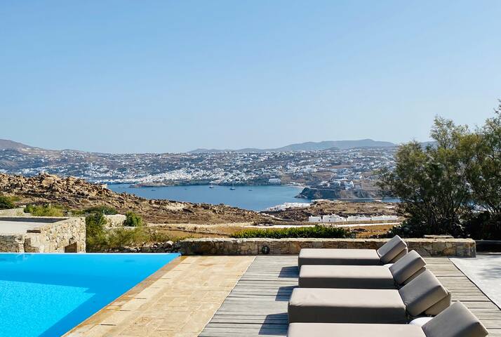 Largest Private Pool Villa in Mykonos | Alessandra gallery image 3