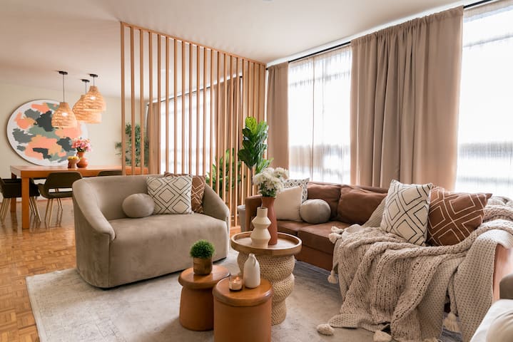 Beautiful Curated & Designed Flat IN ROMA NORTE