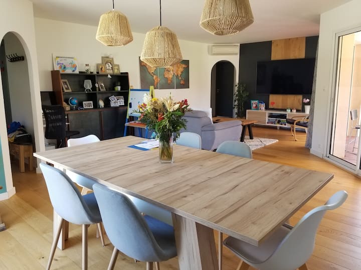 Villa En Bordure De Forêt Avec Piscine Chauffée - Mont-de-Marsan