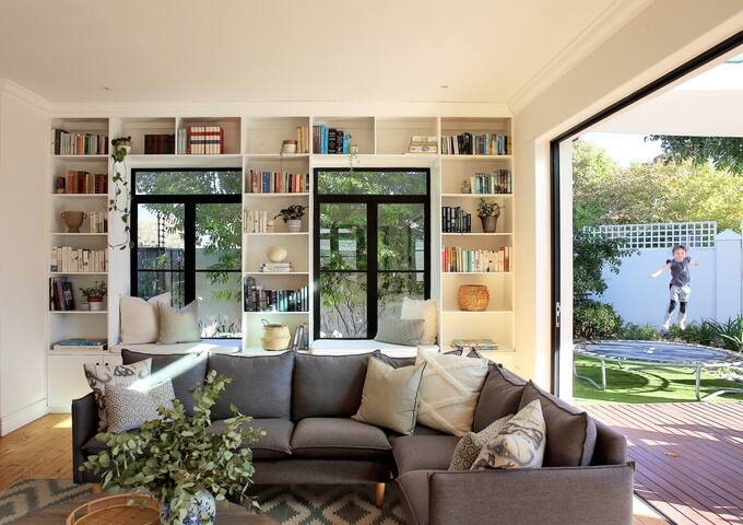 Open plan living beneath majestic mountain views gallery image 2