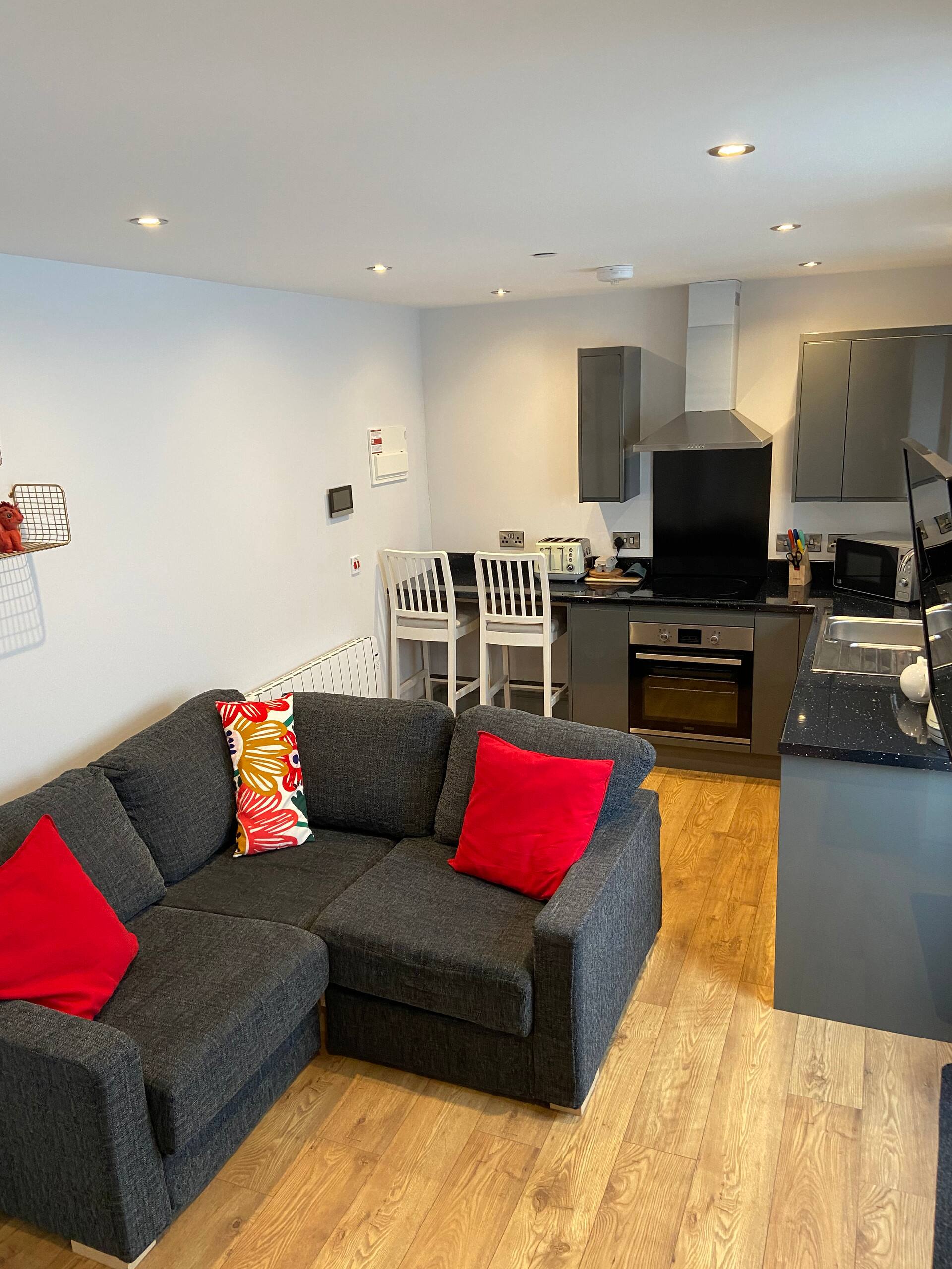 Entire flat central Aberystwyth location