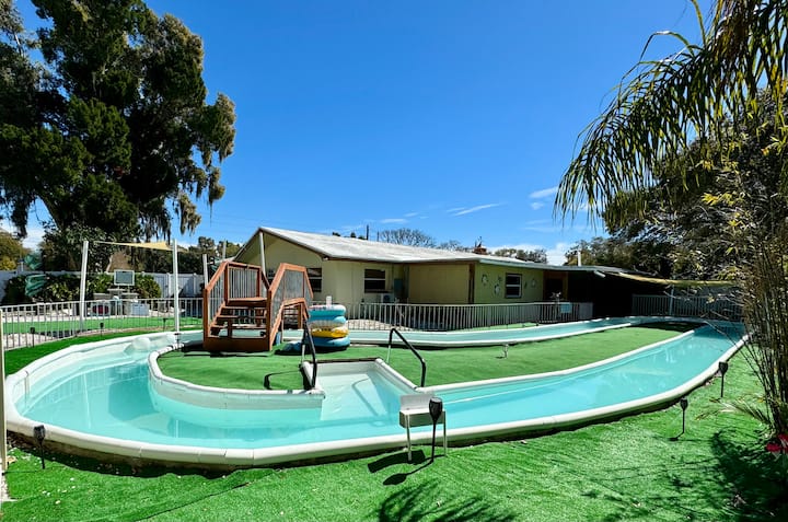 Tropical Escape: Private Lazy River & Family Fun