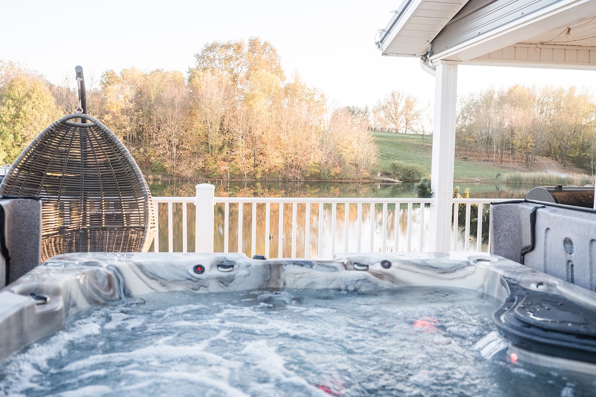 Lago Cumberland de 9,3 hectáreas: oasis de pesca y barcos - Estancias en  una granja en renta en Somerset, Kentucky, Estados Unidos - Airbnb, image size:1200x800
