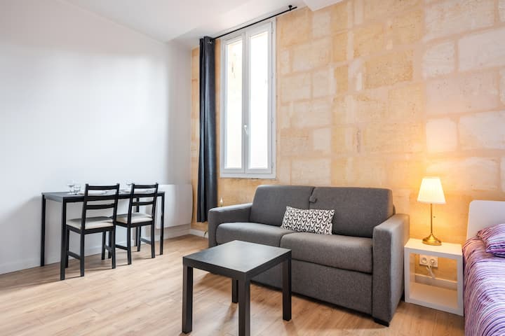 Grand Studio "Climatisé "Au Centre De Bordeaux. - Burdeos