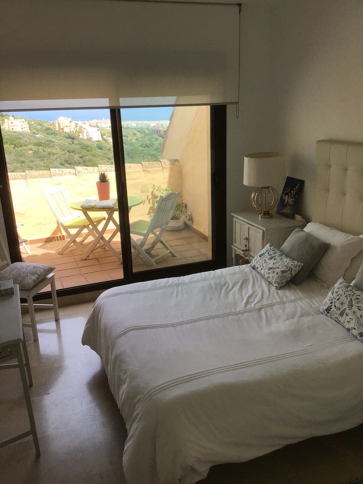 Eigen slaapkamer met eigen terras 