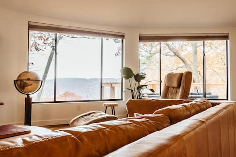 Top Airbnb: AVL Bear Haven | Luxury, Romance, Views & City Fun in Asheville