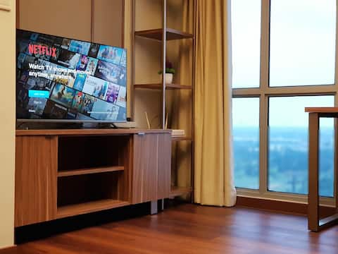 Peaceful 1BR Nest WIFI, Smart TV, Mall , MTOWN Res
