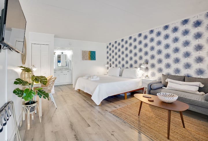 Beachy Chic Studio | Wrightsville Beach, Nc - 라이트빌 비치