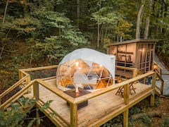 Tiny+Geopod+in+Todd-+Hot+Tub%2C+Views%2C+Outdoor+Oasis
