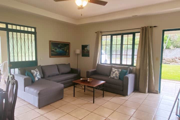 Living Room with 2 Full Sofa Beds
