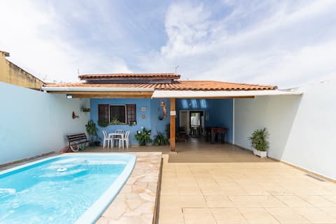 Pool & Comfort in Apª / SP. 10 guests + Pet