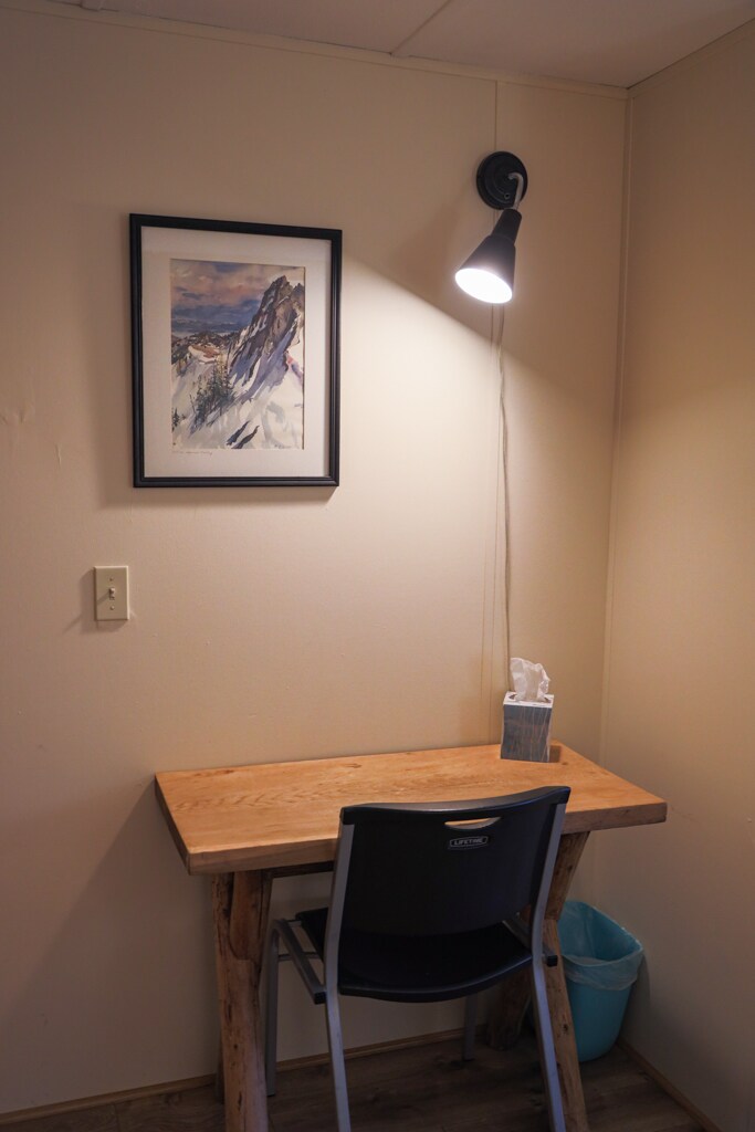 Small desk in bedroom 3