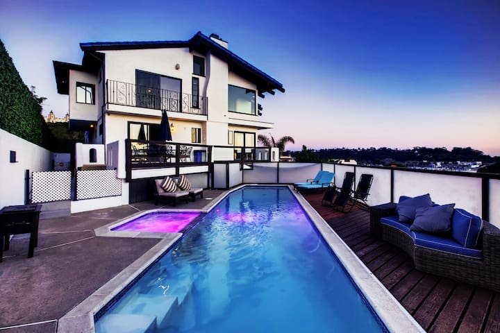San Diego Villa with pool, spa & sunset views – S4