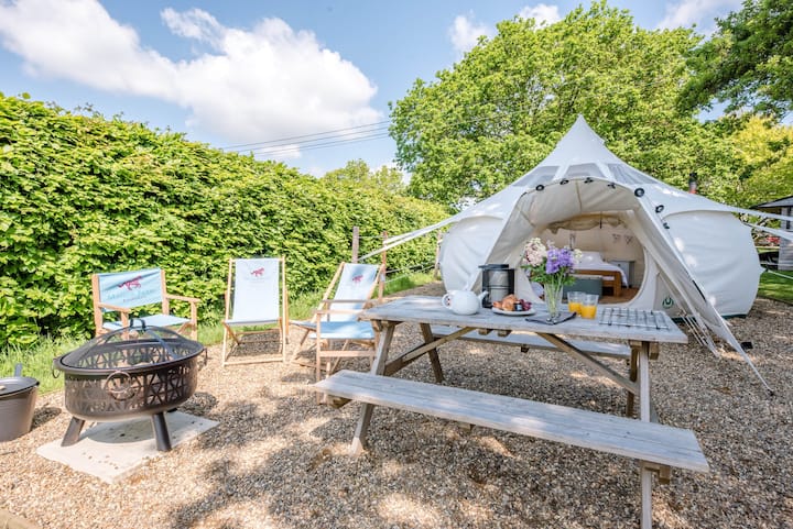 Exclusive Use Luxury Glamping - Tents for Rent in Suffolk, England, United  Kingdom - Airbnb