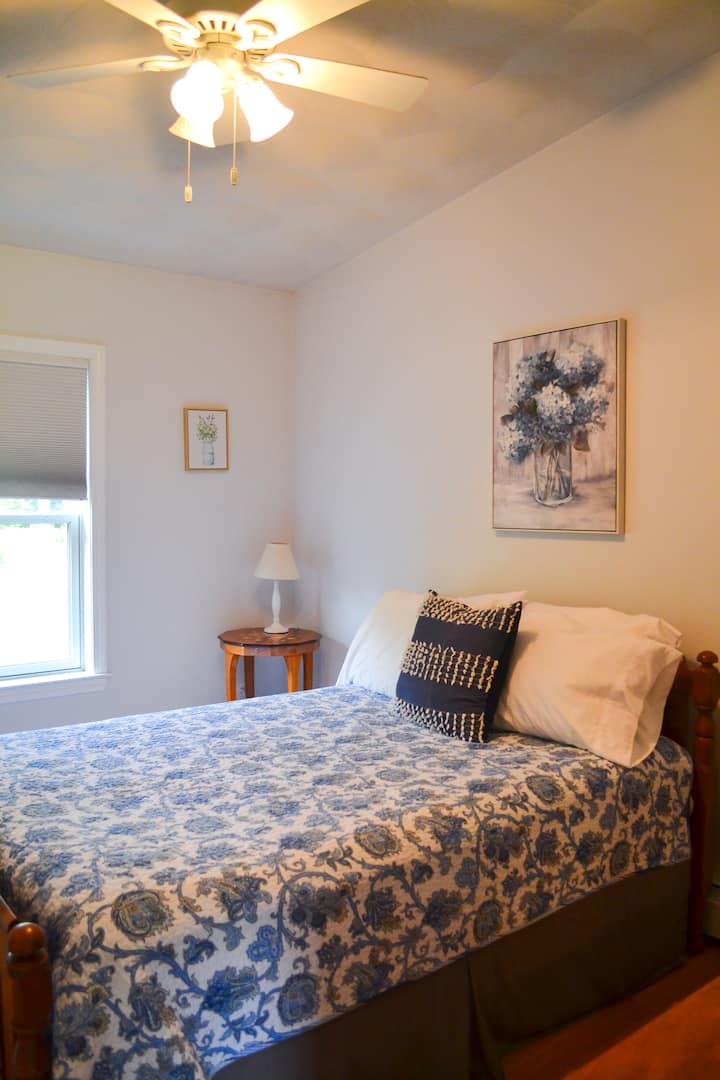 Bedroom 1 with double bed.