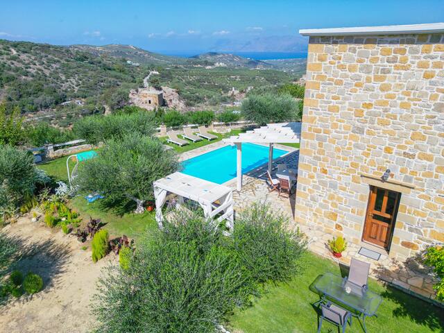 Villa Kyriaki Kissamos-Private Pool – Full Privacy
