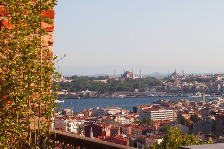 Penthouse Beyoglu: Elevator/lift-Terrace-View-AirC gallery image 2