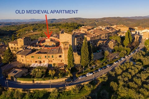 Top performing Airbnb: Old medieval apartment in Barberino Tavarnelle