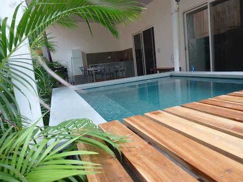 4/6 El pasito 2 pers Playa Potrero pools privée